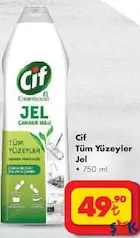 CİF TÜM YÜZEYLER JEL 750 ML